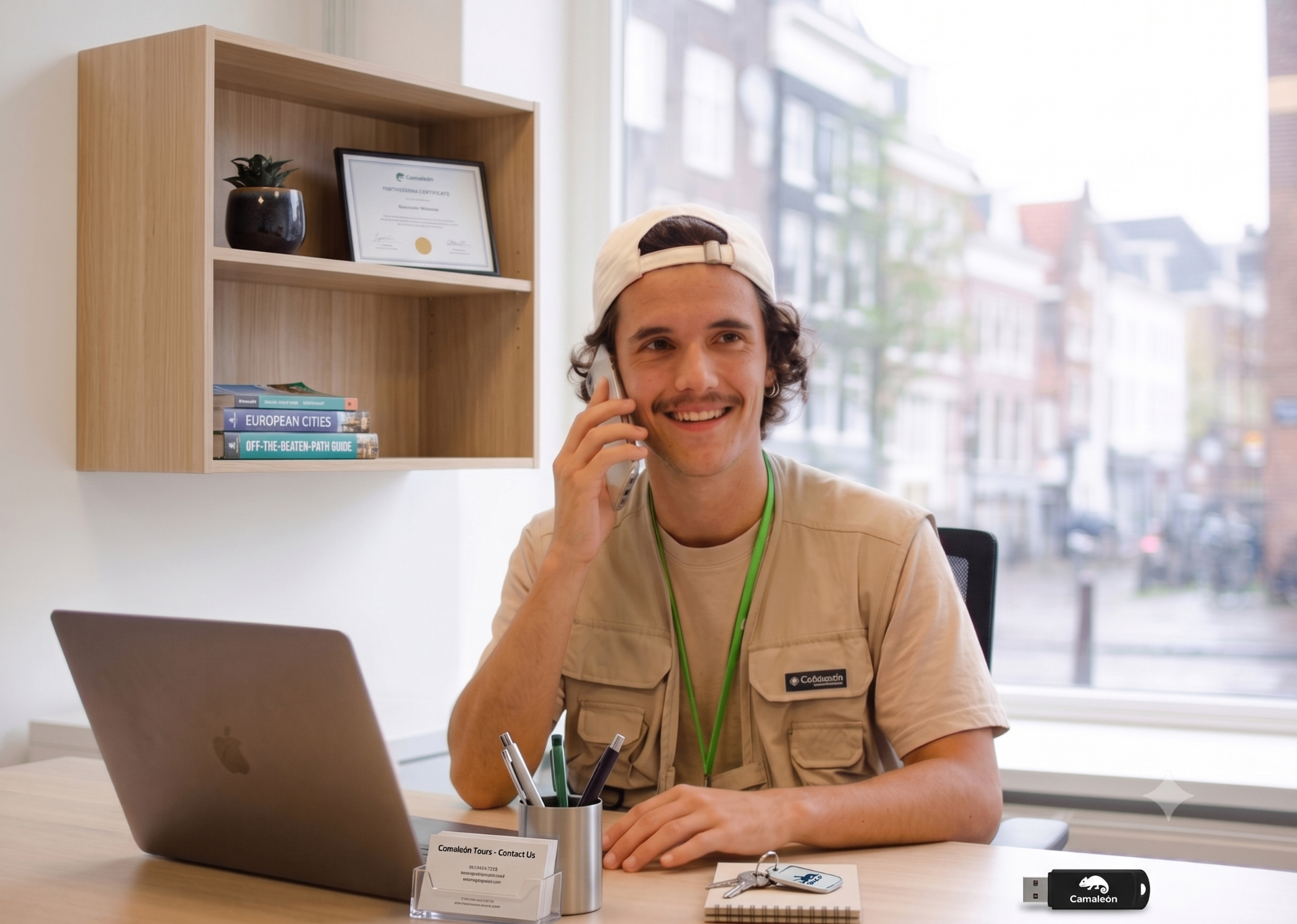 Warm telefoongesprek